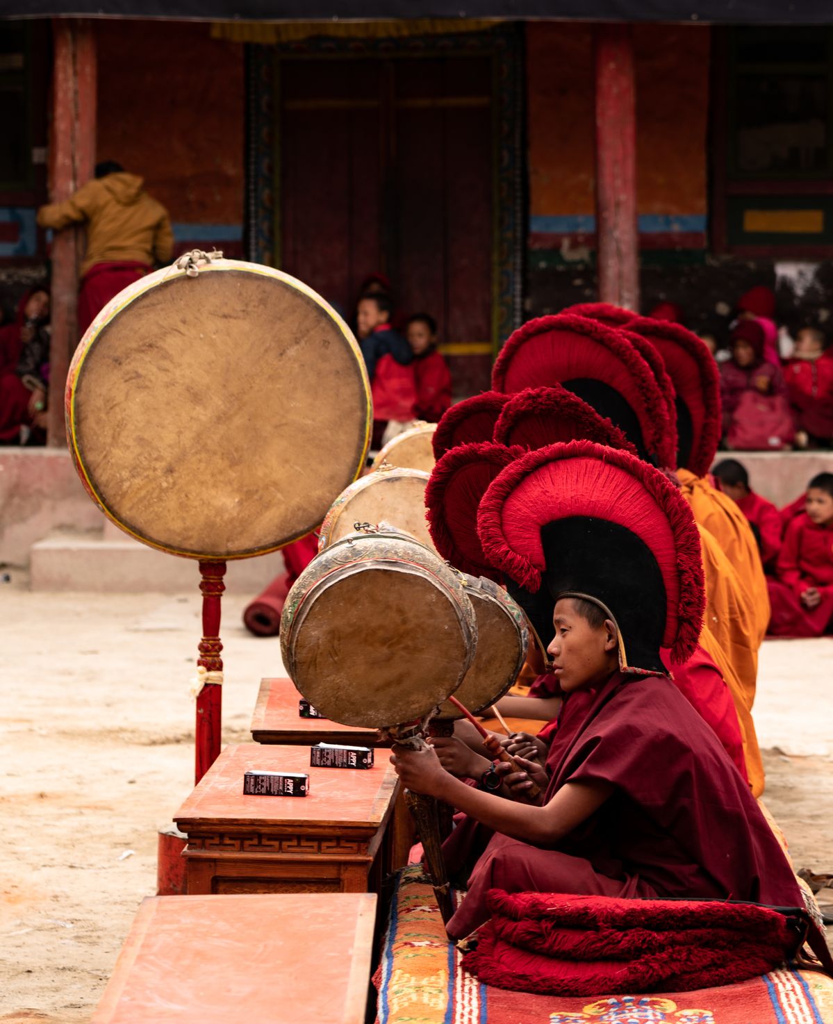 Monk Lighting Butter Lamps